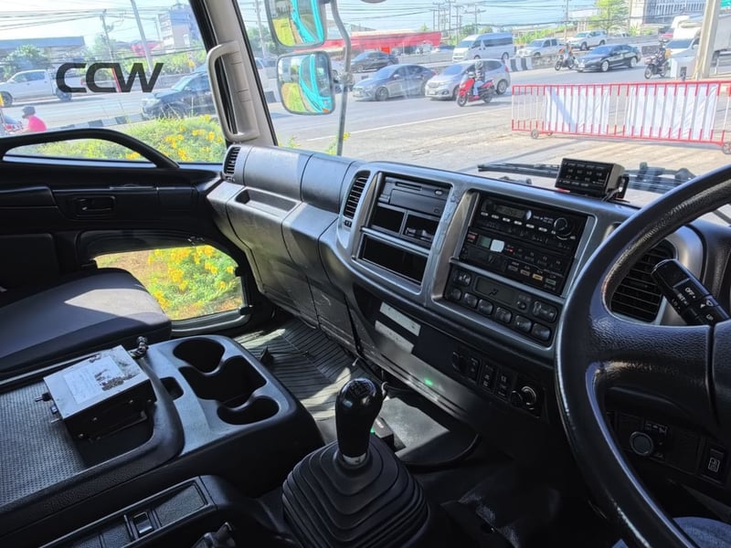 รถโม่ปูน 10 ล้อแท่นเตี้ย 5 คิว HINO MEGA EURO-5 เครื่อง JO8E:280 แรงม้า