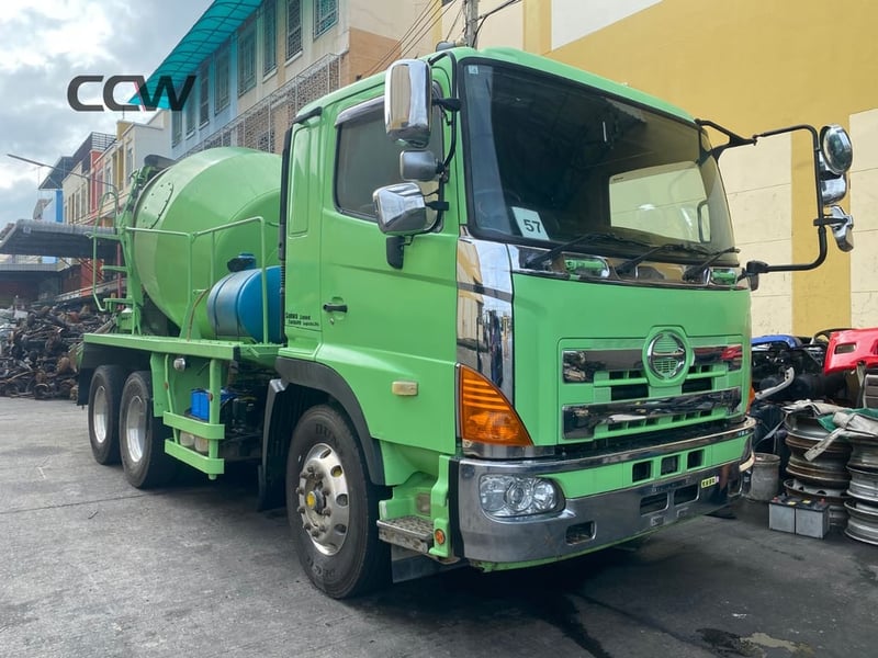 รถโม่ 10 ล้อ EURO-5 รุ่นใหม่ HINO S700 5 คิว เครื่อง AO9C: 360 แรงม้า