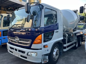 รถโม่ปูน 10 ล้อ 5 คิว HINO MEGA EURO-5 เครื่อง JO8E:280 แรงม้า