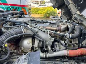 รถโม่ปูน 10 ล้อ 5 คิว HINO MEGA EURO-5 เครื่อง JO8E:280 แรงม้า