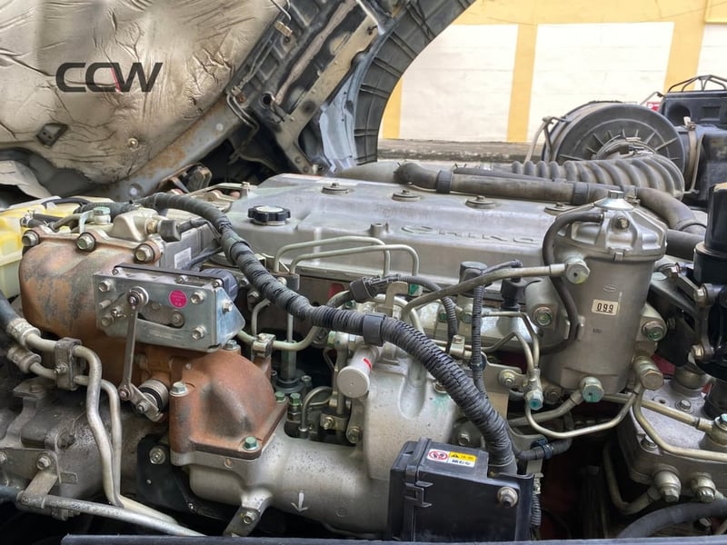 รถโม่ 10 ล้อ EURO-5 รุ่นใหม่ HINO S700 5 คิว เครื่อง AO9C: 360 แรงม้า รถโม่ 10 ล้อ EURO-5 รุ่นใหม่ HINO S700 5 คิว เครื่อง AO9C: 360 แรงม้า