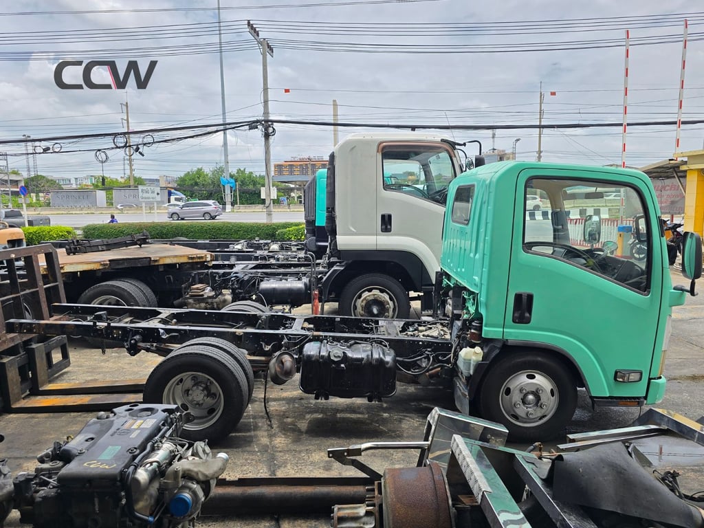 รถ 6 ล้อเล็ก ISUZU NMR เครื่องยนต์ 4JJ1: 150 แรงม้า