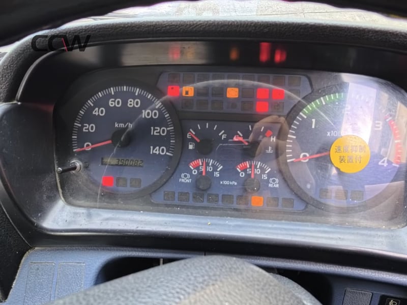 รถโม่ 6 ล้อ 3.5 คิว แท้ญี่ปุ่น🔥HINO MEGA เครื่อง JO7E ปั่นปูน: 225 แรงม้า🔥