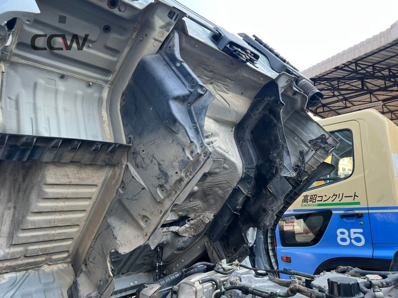 รถโม่ปูน 10 ล้อ 5 คิว HINO MEGA EURO-5 เครื่อง JO8E:280 แรงม้า