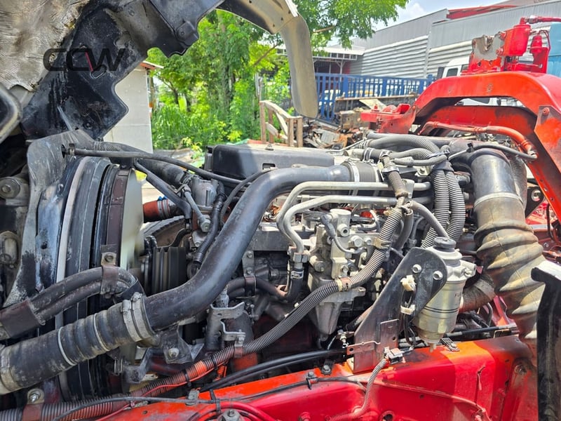 รถ 10 ล้อ แท่นเตี้ย ISUZU DECA FVZ34 เครื่องยนต์ 6HK1: 280 แรงม้า