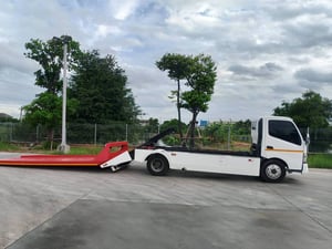 รถสไลด์ ฮีโน่เครื่อง 150 แรงถาดแทนทับ 