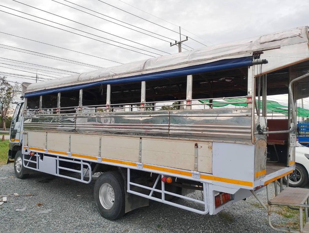 รถบรรทุก Hino ปี 2540 รุ่น FC4J 140แรง นั่ง2 แถว รถบรรทุก Hino ปี 2540 รุ่น FC4J 140แรง นั่ง2 แถว