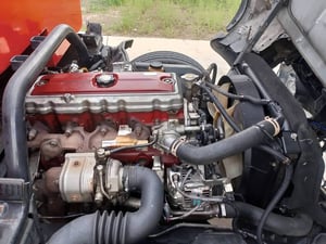 รถสไลด์ ฮีโน่เครื่อง 150 แรงถาดแทนทับ 