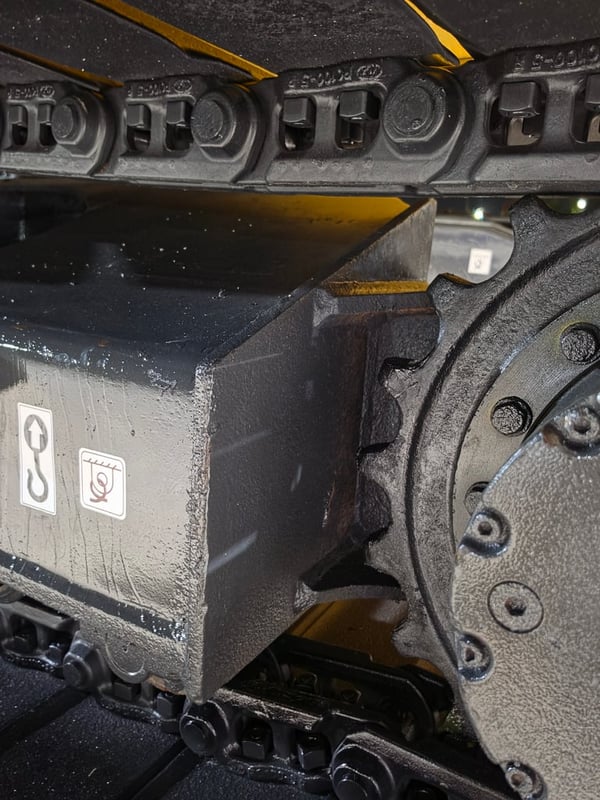 Komatsu PC130-8 จอเหลือง กล้องหลัง serial สูง