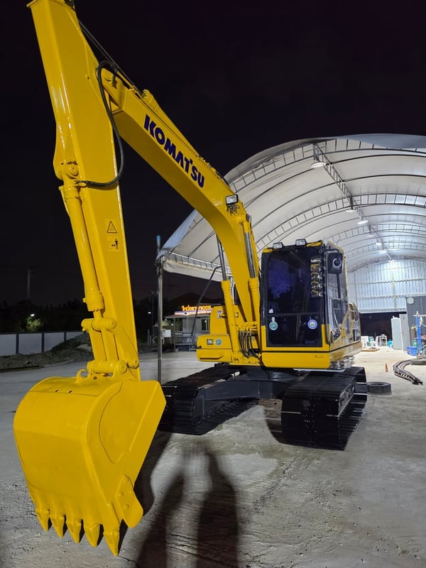 Komatsu PC130-8 จอเหลือง กล้องหลัง serial สูง