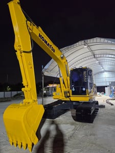 Komatsu PC130-8 จอเหลือง กล้องหลัง serial สูง