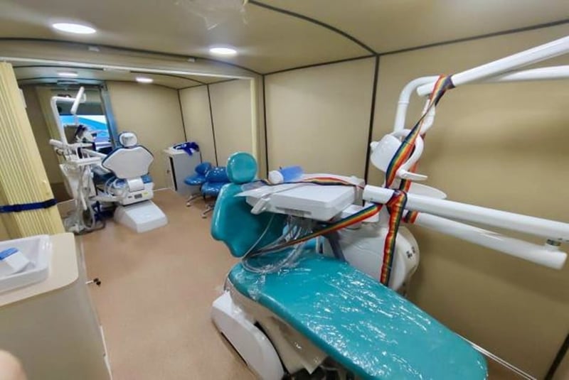 รถทันตกรรมเคลื่อนที่ 2 Unit