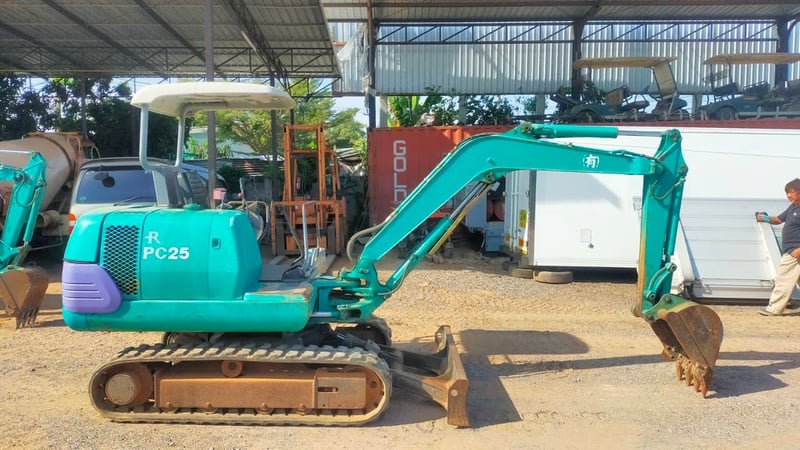 รถขุดเล็ก KOMATSU PC25-1 มือสองนำเข้าจากญี่ปุ่น แท้
