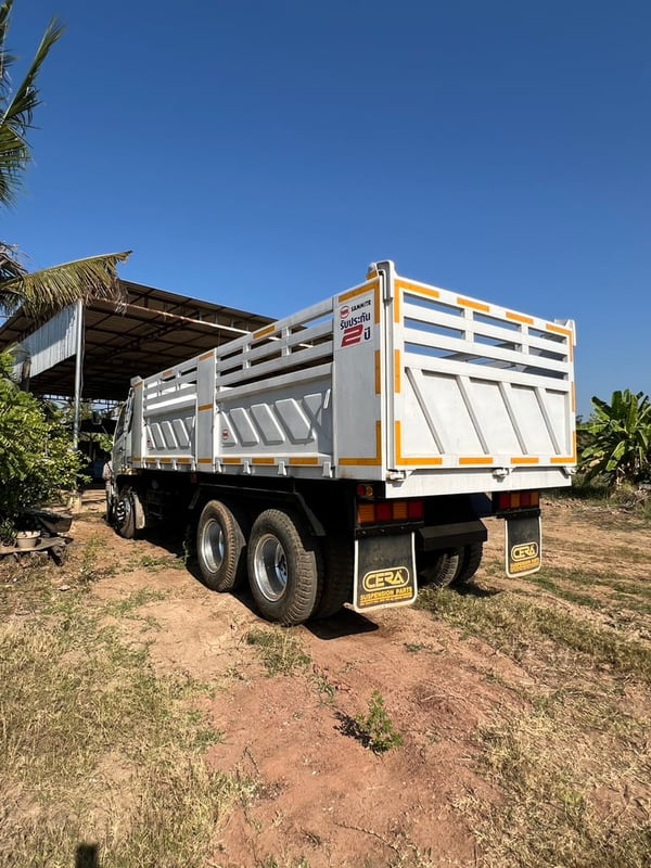 MITSUBISHI FUSO FN 240แรงม้า รถบรรทุก 10ล้อ ดั้มพ์ ปี2013