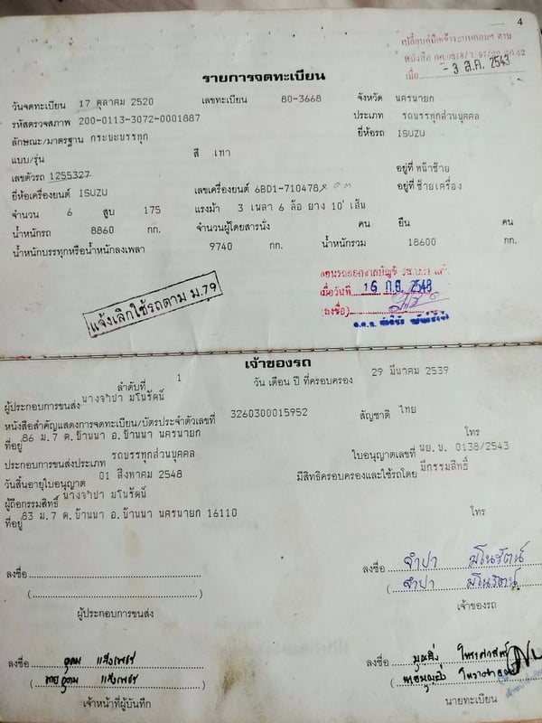 ขายรถสิบล้อทันเล่อร