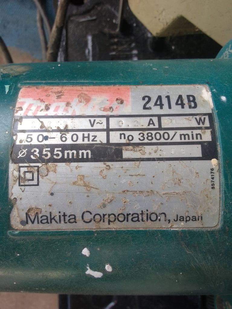 ขาย ไฟเบอร์ตัดเหล็ก makita แท้สถาพดีพร้อมใช้งาน