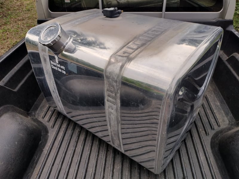 ถังน้ำมันอลูมิเนียม 400 ลิตร เก่าญี่ปุ่น 🇯🇵 