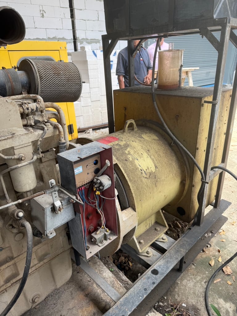 #ขายถูก 195,000 เครื่องปั่นไฟ 150 KVA สวยพร้อมใช้