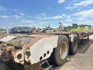 ขาย 235,000 หางโรเบท 2 เพลา LCKK กว้าง 2.50 ม.ยาว 12 ม. ครัชซีสวย ยางดี 