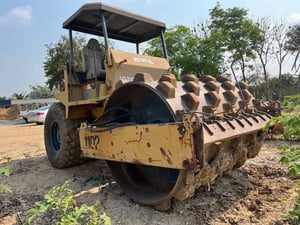 ขาย 435,000 รถบดเล่มทะเบียน วายร์โมแมต W1102D 10 ตัน 2 เพลา 2 เปลือก หนามหุ้มเรียบ 