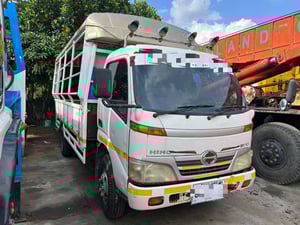 ขาย 285,000 รถ 6 ล้อ HINO DUTRO 136 แรง กะบะยาว 4.50 ม.หัวบาง ยางดี ครัชซีสวย 