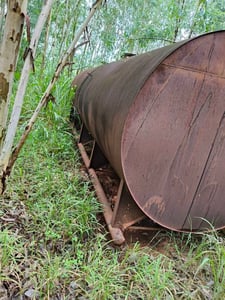 ขายเหมาถังใส่น้ำยาง  2 ถัง 65,000 บาท ถัง 20,000 ลิตร ราคานี้ได้ 2 ถังๆสวย 