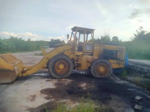 #ขายถูก  145,000 รถตักล้อยาง KOMATSU JH 63 เอวอ่อน ต่อแขนแล้ว