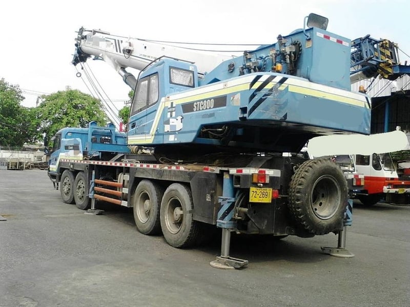 ขาย 3,950,000 SANY STC 800 ขนาด 80 ตัน เล่มทะเบียน เครื่องดี ระบบเครนแรง ยางดี รถสวยพร้อมใช้งาน ขาย 3,950,000 SANY STC 800 ขนาด 80 ตัน เล่มทะเบียน เครื่องดี ระบบเครนแรง ยางดี รถสวยพร้อมใช้งาน