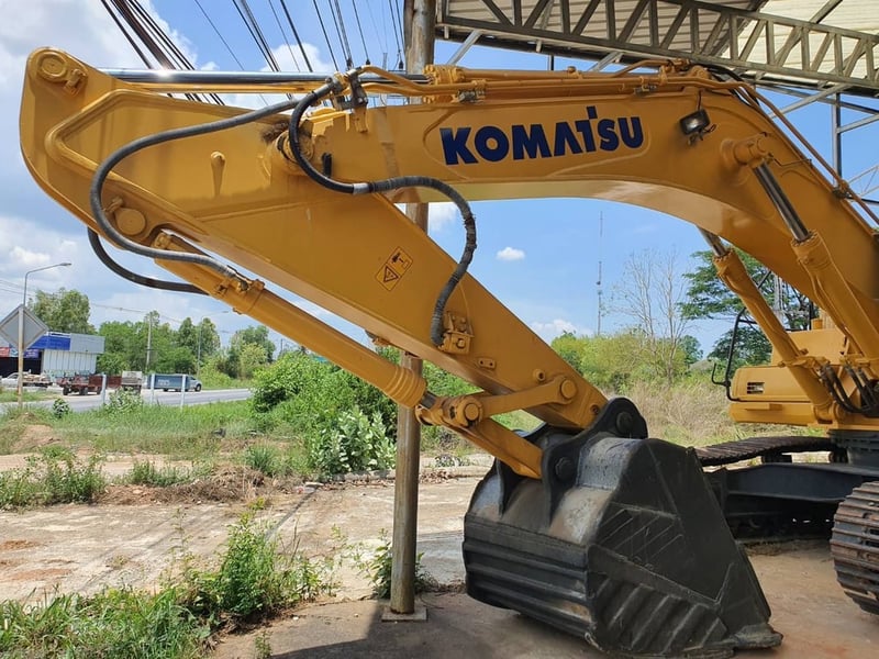 #ขายถูก  650,000 KOMATSU pc 350-8 MO พร้อมลายหัวเจาะ ไฟฟ้าครบ แต่ต้องตรวจเช็คนิดหน่อย เครื่องดี ปั้มแรง เอวแน่น ช่วงล่างสวย