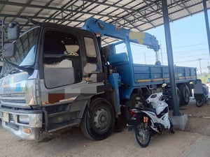 ขาย 1,250,000 รถ 12 ล้อ ติดเครน 7 ตัน 6 ปอก 5 ชัก ISUZU DECA CXG50X2 เครื่อง 6WA1-340 แรง
