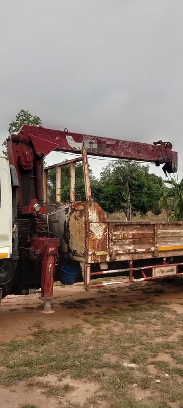 ขาย 390,000 รถ 6 ล้อติดเครน 3 ตัน ISUZU FRR เครื่อง 240 TURBO อินเตอร์ หัวบาง ยางดี ครีชซีสวย เครนแรง ปอกเครนสวย