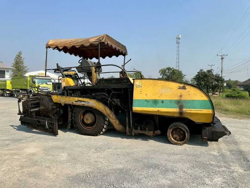 ขาย 395,000 รถปูยาง SUMITOMO HA 60 W-5 เครื่องดี ไฟฟ้าครบ  ระบบสมบูรณ์ พร้อมใช้งาน เอกสาร เล่มทะเบียน 