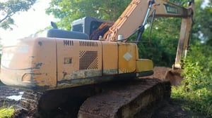 #ขายถูก 285,000 SANY SY205C ไฟฟ้าครบ เครื่องดี ปั้มแรง เอวแน่น ช่วงล่างโซ่บูตแตก รถทำงานอยู่  เอกสารใบแจ้งจำหน่าย