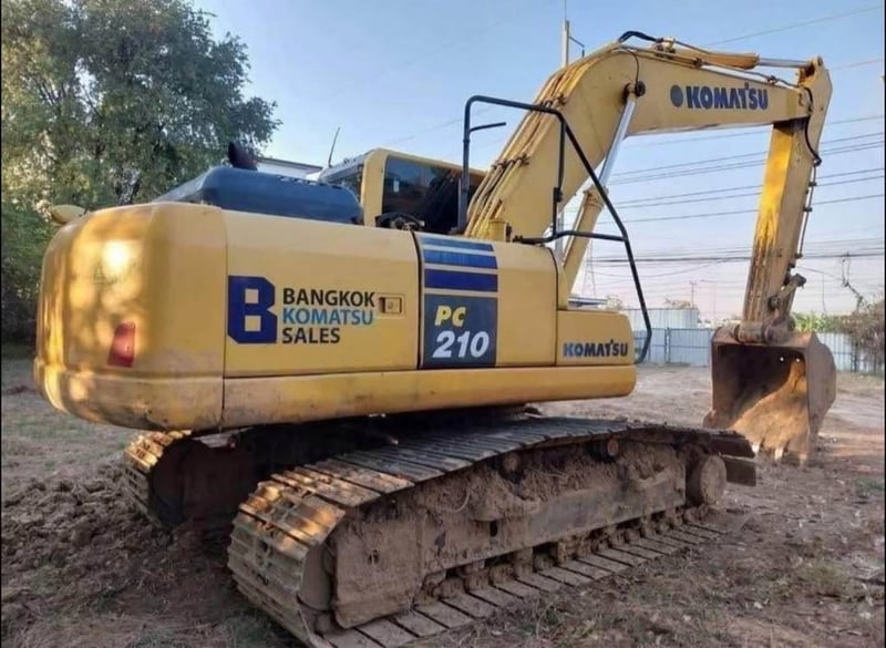 🔥ขายด่วน 1,350,000 KOMATSU PC 210-10 MO เอกสารเล่มทะเบียนครบ 