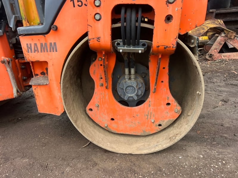 ขาย 275,000 รถบดเบรคดาวน์ 5 ตัน HAMM HD 13 หน้าเหล็กหลังเหล็ก 