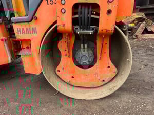 ขาย 275,000 รถบดเบรคดาวน์ 5 ตัน HAMM HD 13 หน้าเหล็กหลังเหล็ก 