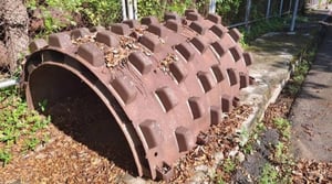 🔥ขายด่วน 75,000 เปลือกหนาม 2 ชิ้น สวยจัด ถอดออกจาก IngerSolland เส้นผ่าศูนย์กลาง 1.75+ 