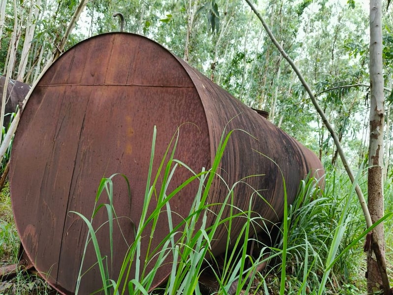 ขายเหมาถังใส่น้ำยาง  2 ถัง 65,000 บาท ถัง 20,000 ลิตร ราคานี้ได้ 2 ถังๆสวย 