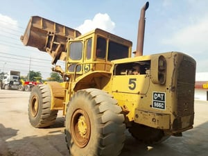 ขายถูก 380,000 รถตักล้อยาง  CAT 966C มี 2 คัน    รถตักล้อยาง CAT 966C เครื่องยนต์ CAT 3306