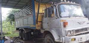 ขาย 155,000 รถ 10 ดั้มคอกเกบตร HINO KT 925 เครื่องดี EH 700 เพลาเดียว ครัชซีสวย เล่มทะเบียน ภาษีขาดเกิน