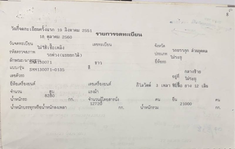 ขาย 1,790,000 รถสิบล้อพ่วงแม่ลูก ISUZU 360 ปี 59 วิ่ง 580,000 กม.หัวบาง ยางดี ครีชซีสวย ลูกพ่วงดั้ม SMM 3 เพลา ดั้มสวย ครีชซีสวย ยางดี ปี 51 