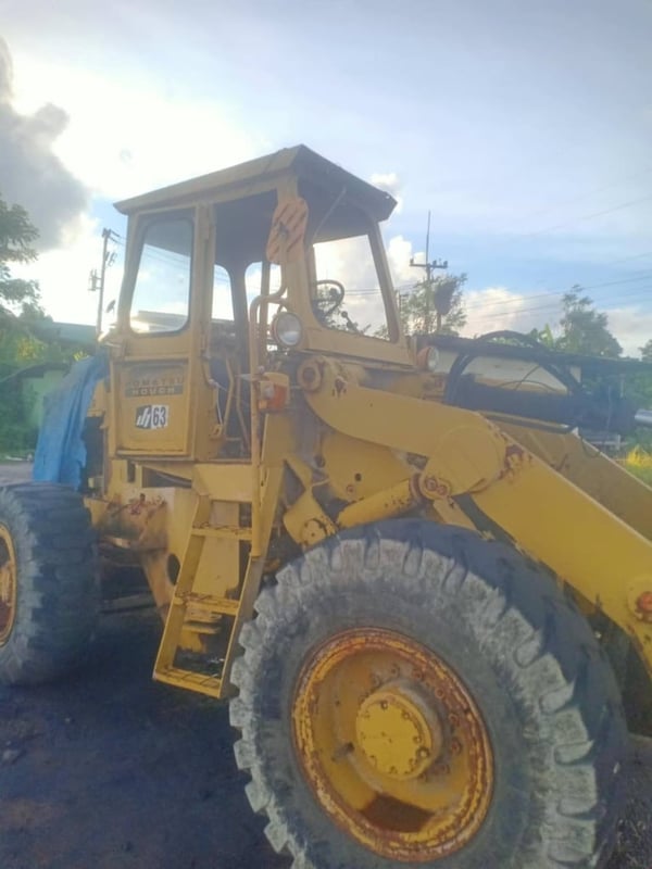 #ขายถูก  145,000 รถตักล้อยาง KOMATSU JH 63 เอวอ่อน ต่อแขนแล้ว