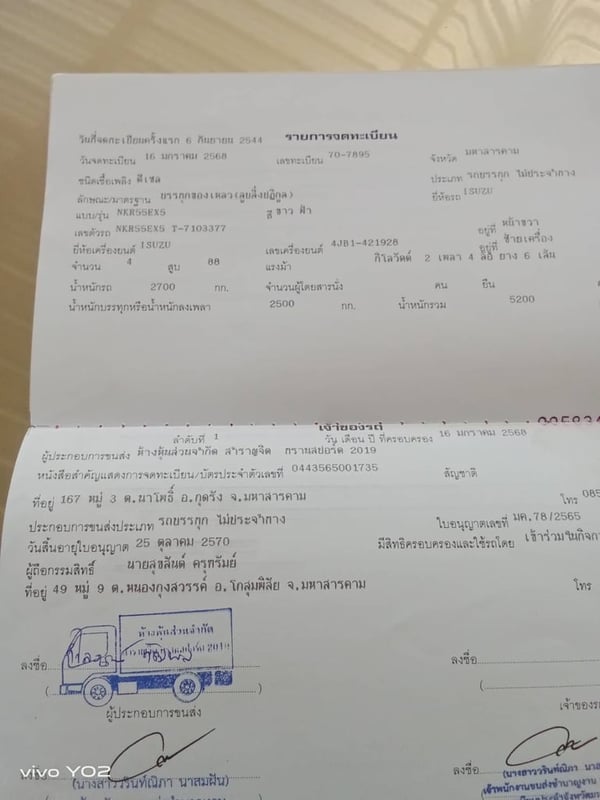 ขาย 215,000 รถ 6 ล้อดูดส้วม ISUZU NKR55EX หัวบาง ยางดี ครัชซีสวย อุปกรณ์ดูดพร้อมใช้งาน สนใจติดต่อได้ครับ ขาย 215,000 รถ 6 ล้อดูดส้วม ISUZU NKR55EX หัวบาง ยางดี ครัชซีสวย อุปกรณ์ดูดพร้อมใช้งาน สนใจติดต่อได้ครับ