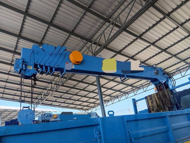 ขาย 1,250,000 รถ 12 ล้อ ติดเครน 7 ตัน 6 ปอก 5 ชัก ISUZU DECA CXG50X2 เครื่อง 6WA1-340 แรง