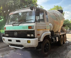 #ขายถูกด่วน  รถโม่ปูน 6 คิว NISSAN ปั้มโม่ปูนยี่ห้อซิสค่อม 