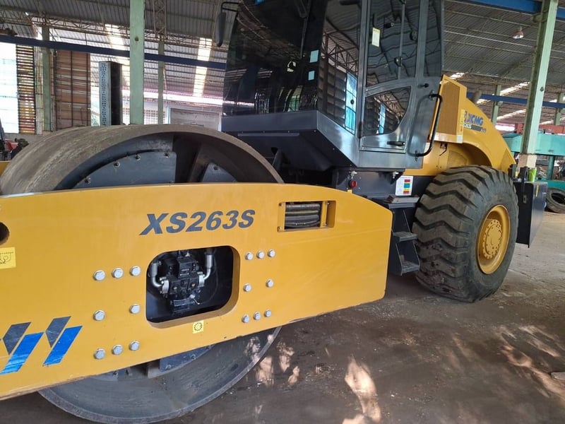 #เหมือนรถใหม่ขาย 2,700,000 รถบด 26 ต้น XCMG XS263S ทำงาน 369 ชั่วโมง เหมือนรถใหม่ ไร้ที่ติ  