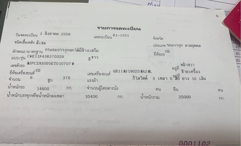 ขาย 690,000 รถ 10 ล้อดั้ม UD TRUCK Quester ปี 2558 เครื่อง 378 แรง หัวบาง ยางดี ครัชซีสวย ขาย 690,000 รถ 10 ล้อดั้ม UD TRUCK Quester ปี 2558 เครื่อง 378 แรง หัวบาง ยางดี ครัชซีสวย