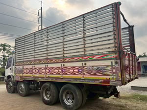 #ขายด่วน  790,000 รถ 12 ล้อ ดั้มคอกเกตร ISUZU DECA 320 ดั้มคอกเกษตร 12 ล้อ 2 เพลา หัวบาง ยางดี ครัชซีสวย 