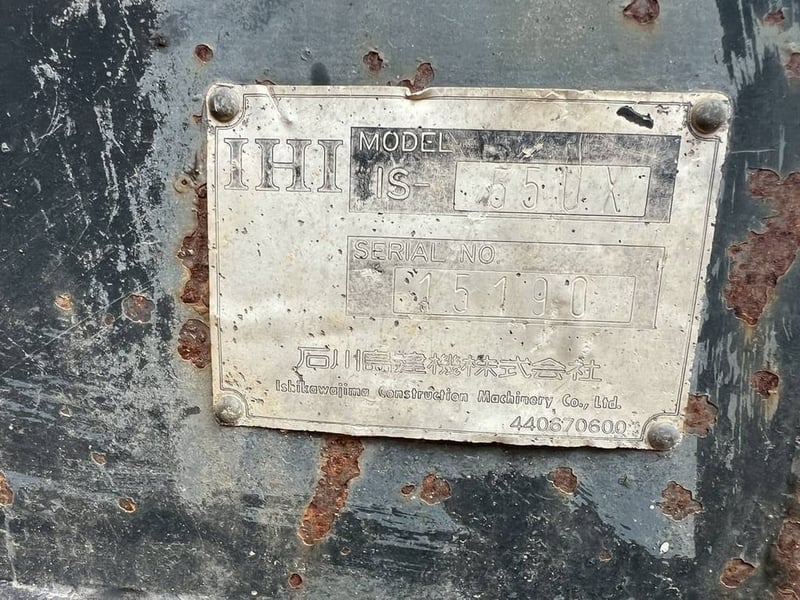 #ขายถูก  175,000 รถขนาด 60 บูมอามร์ยาว  IHI IS 55 UX เครื่องดี ปั้มแรง เอวแน่น ช่วงล่างสวย