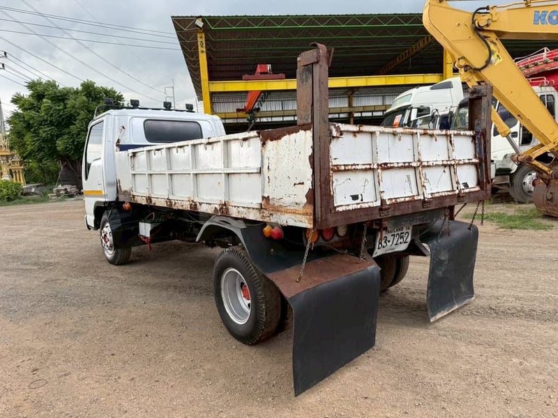 #ขายถูก 195,000 รถ 6 ล้อดั้ม  5 คิว ISUZU NKR58L เครื่อง 4BE1-110 แรง หัวบาง ยางดี ครัชซีสวย เอกสารเล่มทะเบียน 